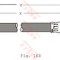 Conducta / cablu frana AUDI A3 (8L1) (1996 - 2003) TRW PHD349
