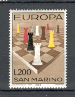 San Marino.1965 EUROPA SE.382 foto
