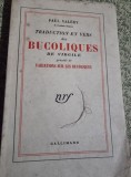 Paul Valery - Traduction en vers des Bucoliques de Virgile