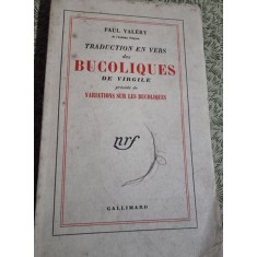 Paul Valery - Traduction en vers des Bucoliques de Virgile