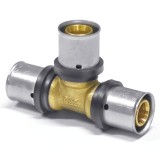 Teu Presfitting 20mm Multistrat DVGW pentru Instalații