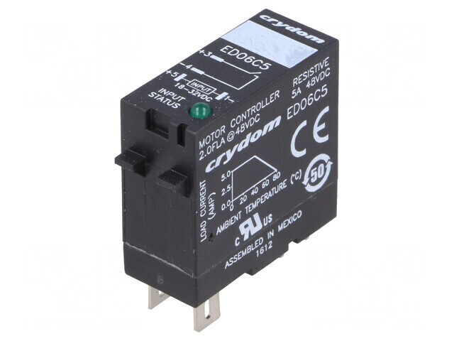 Releu Semiconductor 5A 18-32VDC 1-48VDC Soclu ED