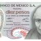 !!! MEXIC - 10 PESOS 1977 - P 63 i 1 - UNC / SERIA EN