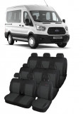 Cumpara ieftin Set huse scaune dedicate FORD TRANSIT CONNECT (9+1) 2013-2018 Premium (SCAUNE INDIVIDUALE SPATE)