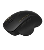 Mouse wireless 2,4 Ghz cu 6 butoane, DPI reglabil, design ergonomic, negru, Oem