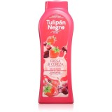Tulip&aacute;n Negro Fresa Y Cereza gel de duș 650 ml