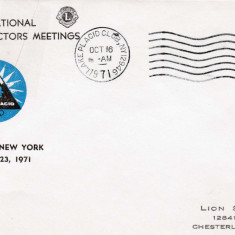 Plic LIONS CLUB, Lake Placid, New York, S.U.A., 16-23 Octombrie 1971