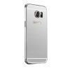 Husa Samsung Galaxy S7 Edge Oglinda Argintie Elegance Luxury, Bumper TPU, Protectie 360