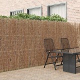 VidaXL Gard din mărăciniș Maro 400 x 180 cm Buclă