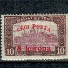 Ungaria 1920 - Posta Aeriana, supr., serie neuzata