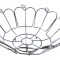 Cos pentru fructe, Argintiu, 26.5 cm, HML38