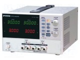 Alimentator programabil GW INSTEK Ch: 0-30VDC 0-3A 0-3A