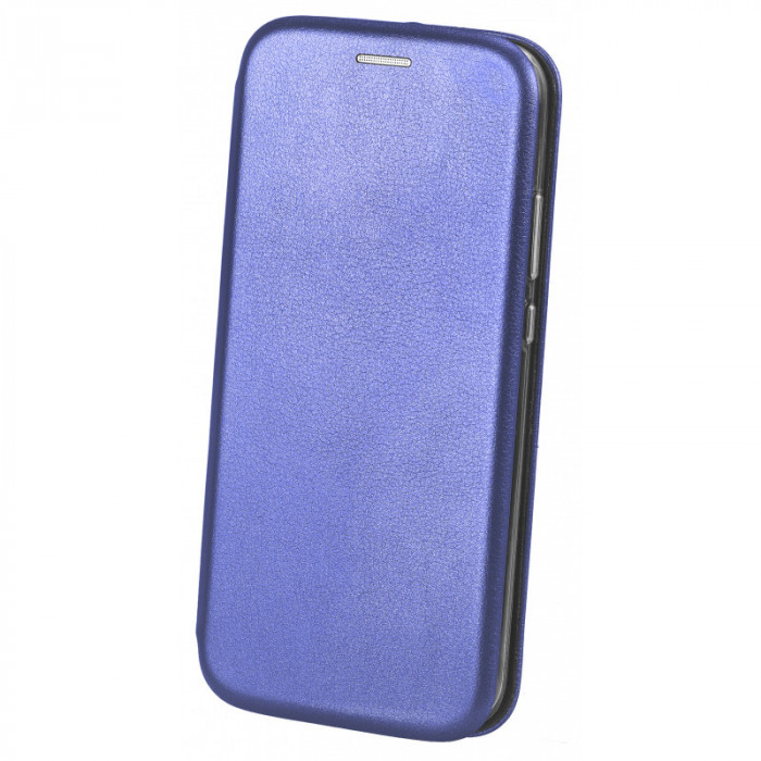 Husa Piele OEM Elegance pentru Samsung Galaxy S20 FE G780 / Samsung Galaxy S20 FE 5G, Bleumarin