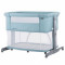 Patut Co-Sleeper Pentru Copii si Tarc Chipolino Mommy&#039;n Me - Blue mint