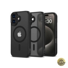 Husa MagSafe pentru Apple iPhone 16 Tech-Protect Magcam Neagra