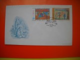 HOPCT PLIC FDC S NR 528 CRACIUN 1981 CHILE -PICTURA- -NECIRCULAT