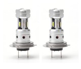 Cumpara ieftin Set 2 becuri Auto LED H7-1860, 15 LED, 12V, 100W, 6000K, lumina alba rece, 8000Lm, BZRSH
