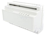Carcasă KRADEX pentru şină DIN 88mm x 138mm x 62mm polistiren gri
