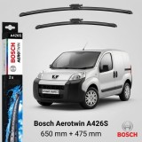 Cumpara ieftin Ștergătoare Peugeot Bipper AA 02.2008&ndash;12.2018 | Bosch Aerotwin A426S 650/475 mm