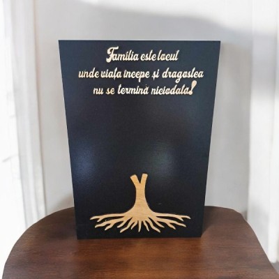 Blank licheni A4 mdf foto