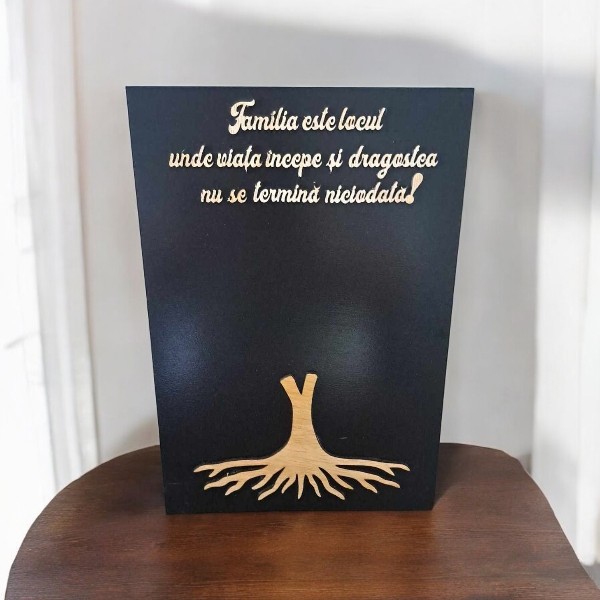 Blank licheni A4 mdf