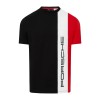 Porsche Motorsport tricou de bărbați Stripe Black 2024 - S, Stichd