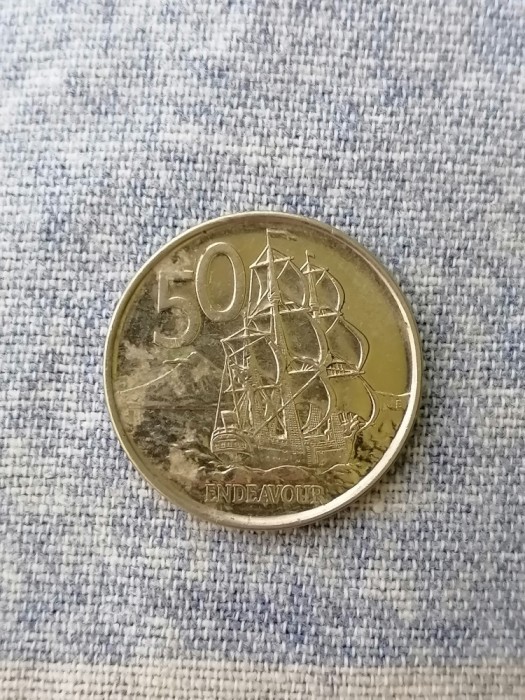 MONEDA - 50 CENTS 2006 -NOUA ZEELANDA