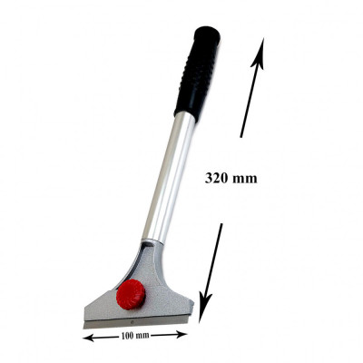 Razuitor lama 100 mm si maner lung 320 mm foto