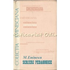 Scrieri Pedagogice - Mihai Eminescu