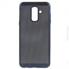 Husa Telefon Plastic Samsung Galaxy A6+ 2018 a605 J8 J810 Mesh Dark Blue