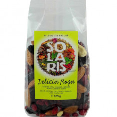 Amestec de fructe â€“ deliciu rosu, 125g, Solaris