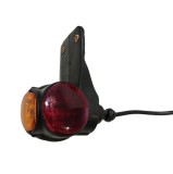 2 x Bec Lumini Lampa de pozitie Gabarit Laterala Agatat Camioane Remorca 12/24V