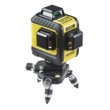 Nivela laser 3D 360&deg;, raza verde, 3 linii, autonivelare, Topmaster 279906