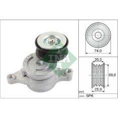 Intinzator curea Mazda 2 (De, 3 (Bm, 3 Saloon (Bm , 1.3 (DE3FS), 1.3 BiFuel, 1.3 MZR (DE3FS), 1.5 (DE5FS), 1.5 MZR (DE5FS), 1.6 (BM4, BN4), 1.6, Rapi