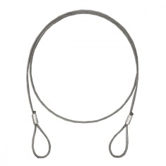 Cablu/sufa troliu din otel cu grosime de 16mm si lungime de 6m cu inele pentru tractat sau ridicat