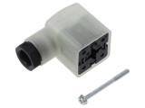 Connector HIRSCHMANN priză valve formă A 18mm 3 pini M16 femeie