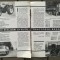 1973 Reclame &Icirc;ntreprinderea Tractorul Brasov 24 x 17 comunism 2 buc masini indus