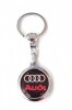 Breloc Premium metal inoxidabil compatibil Audi multicolor