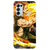 Husa compatibila cu Oppo A53 model Escanor The Seven Deadly Sins, Silicon, TPU, Viceversa, Transparent, Carcasa