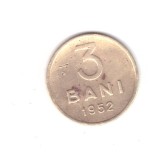 Moneda 3 bani 1952, stare relativ buna, curata