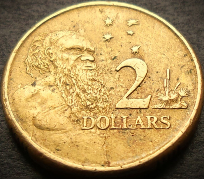 Moneda exotica 2 DOLARI - AUSTRALIA, anul 2008 * cod 1294 B