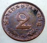 2.992 GERMANIA 2 REICHSPFENNIG 1937 A, Europa, Bronz