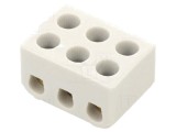 Conector regletă de conexiuni ceramică cu 6 borne - SEZ DK
