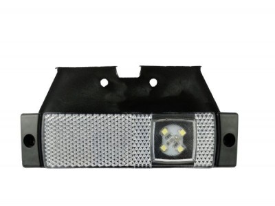 4 LED lumini de pozitie laterale , lumini de pozitie Joc remorca camion 12 / 24V Alb foto