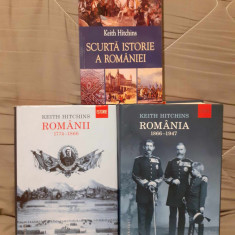 ROMANII 1774-1866/ROMANIA 1866-1947/SCURTA ISTORIE A ROMANIEI-KEITH HITCHINS