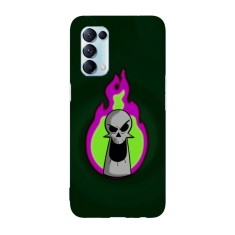Husa compatibila cu Oppo Find X5, Viceversa, model The Grim Reaper head Billy and Mandy, Silicon, TPU