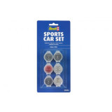 Set 6 culori vopsea acrilica masini sport, Revell 39074