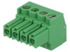 Conector regletă deconectabilă 3,5mm 4 piste, TE Connectivity