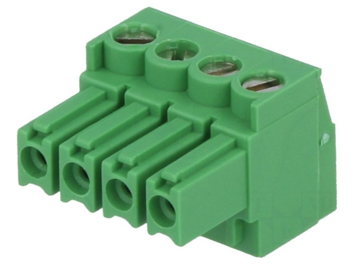 Conector regletă deconectabilă 3,5mm 4 piste
