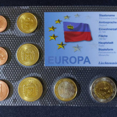 Set Euro - Probe - Liechtenstein 2004 , 8 monede